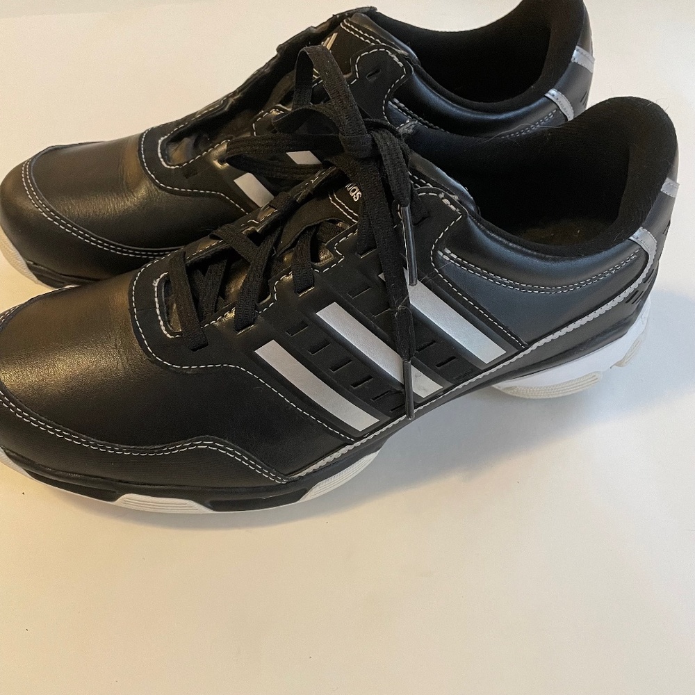 Adidas Cleats Black and Silver